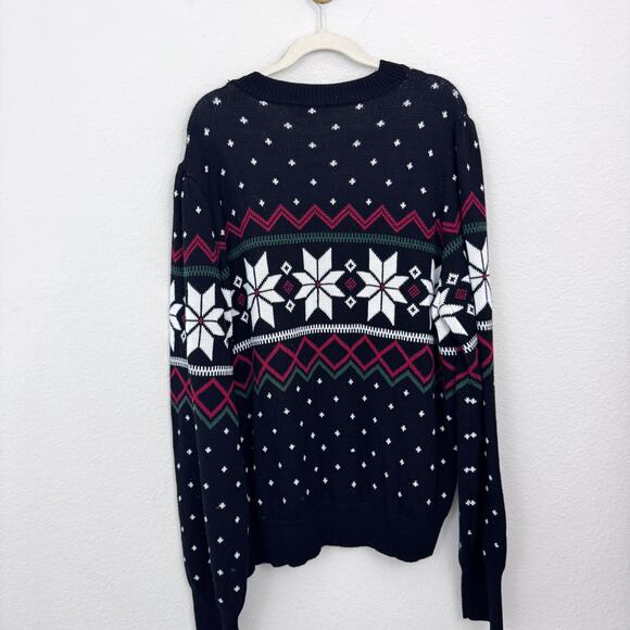 Modcloth Women Fair Isle Knit Pullover Sweater Size 3X Holiday Winter Christmas - Picture 5 of 8